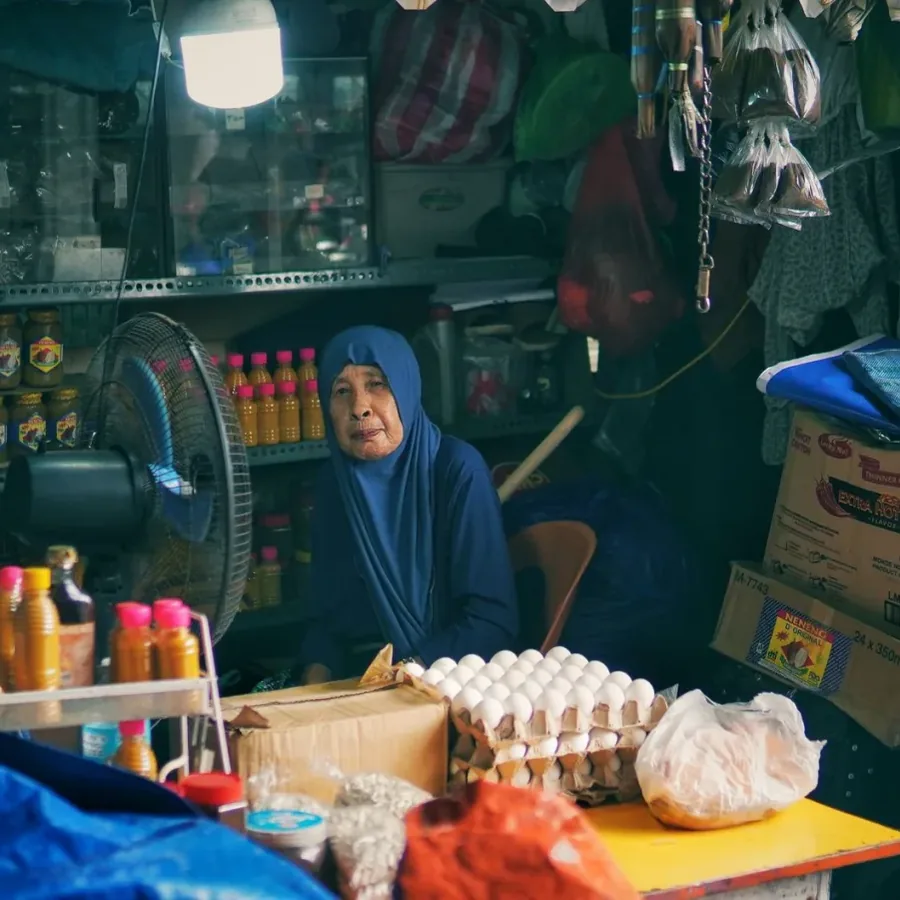 Kệ gạo, mắm, gia vị